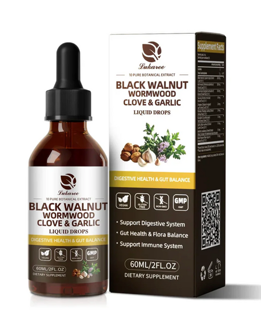 Black Walnut Wormwood Tincture Liquid Drops