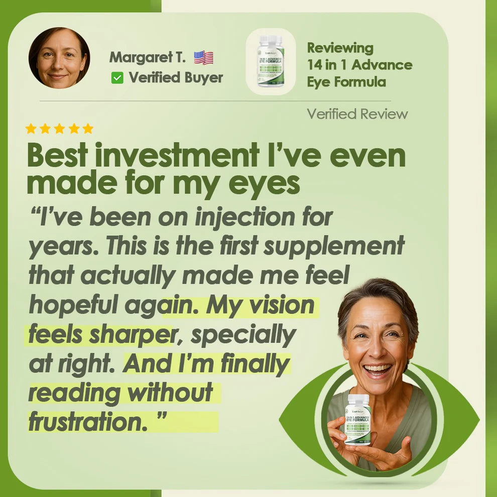 14-in-1 Advanced Eye Formula For Vision Longevity & Clarity