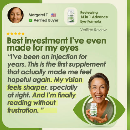 14-in-1 Advanced Eye Formula For Vision Longevity & Clarity