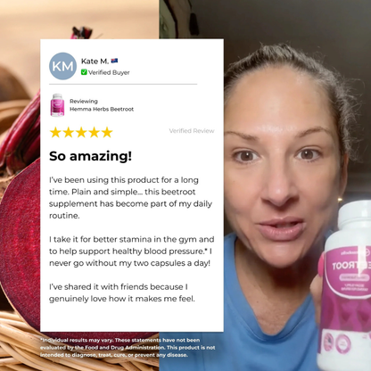 Beetroot Capsules To Support Circulation And Vitality