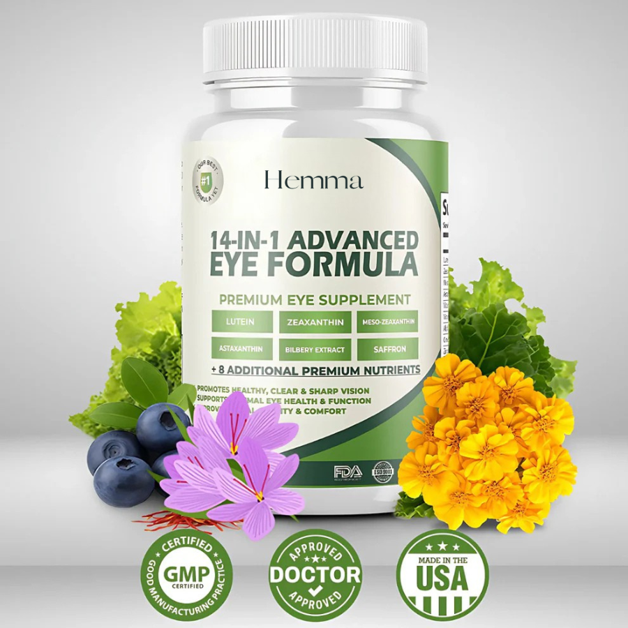 14-in-1 Advanced Eye Formula For Vision Longevity & Clarity
