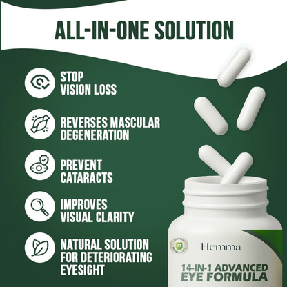 14-in-1 Advanced Eye Formula For Vision Longevity & Clarity