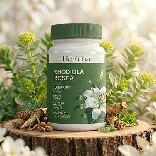 Rhodiola Rosea Supplement Capsules for Daily Use