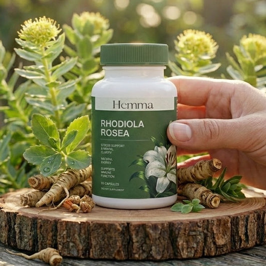 Pure Rhodiola Rosea Capsules – Herbal Supplement
