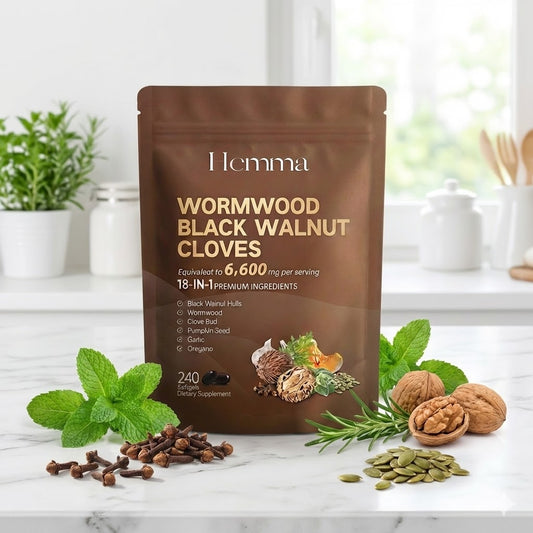 Wormwood Black Walnut Clove for Digestive Support