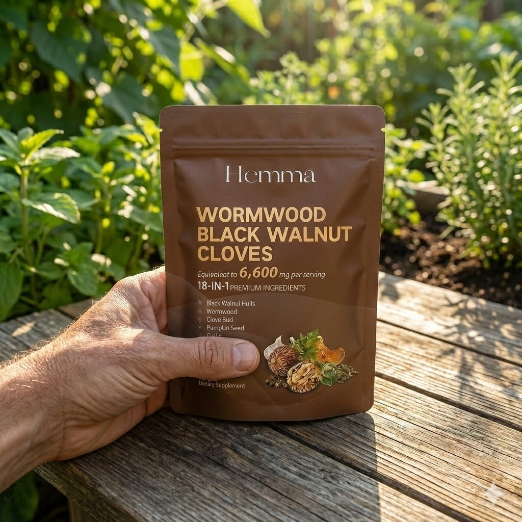 Black Walnut Wormwood Clove Capsules – Herbal Digestive Formula