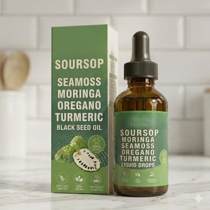 10-in-1 Soursop Liquid Drops – Concentrated Herbal Extract