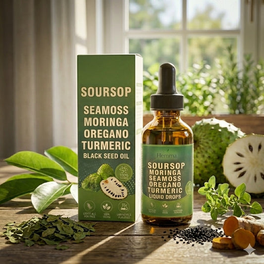 Liquid Soursop Extract Drops – 10 in 1 Herbal Liquid Formula
