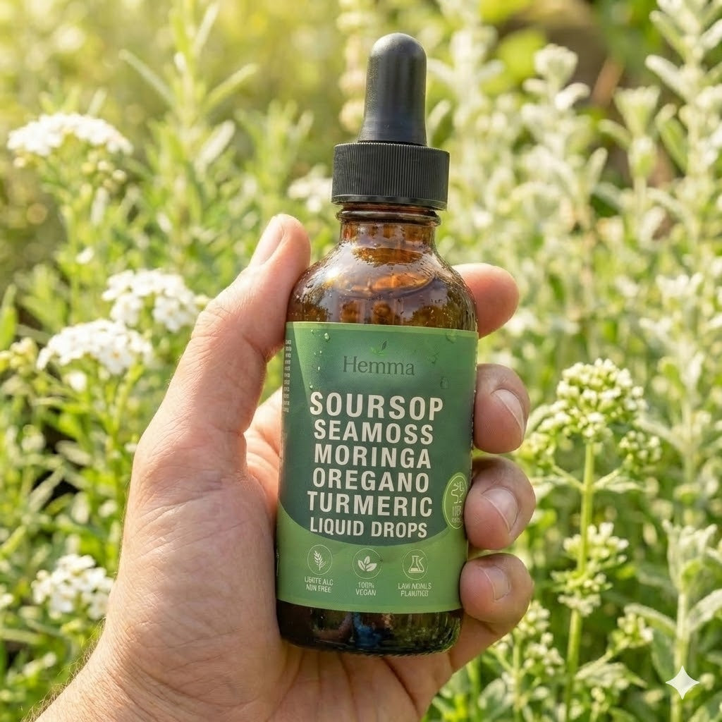 10 in 1 Soursop Liquid Drops for Full Body Cleanse and Detox